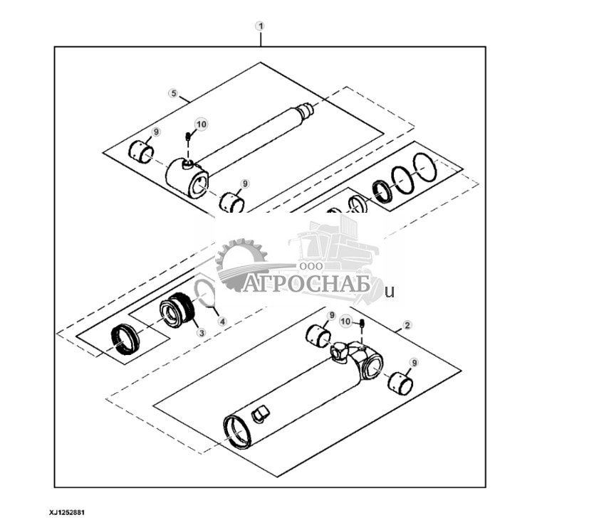Grapple Cylinder, Hultdins Supergrip 360  360R  360RS  360S - ST389485 275.jpg